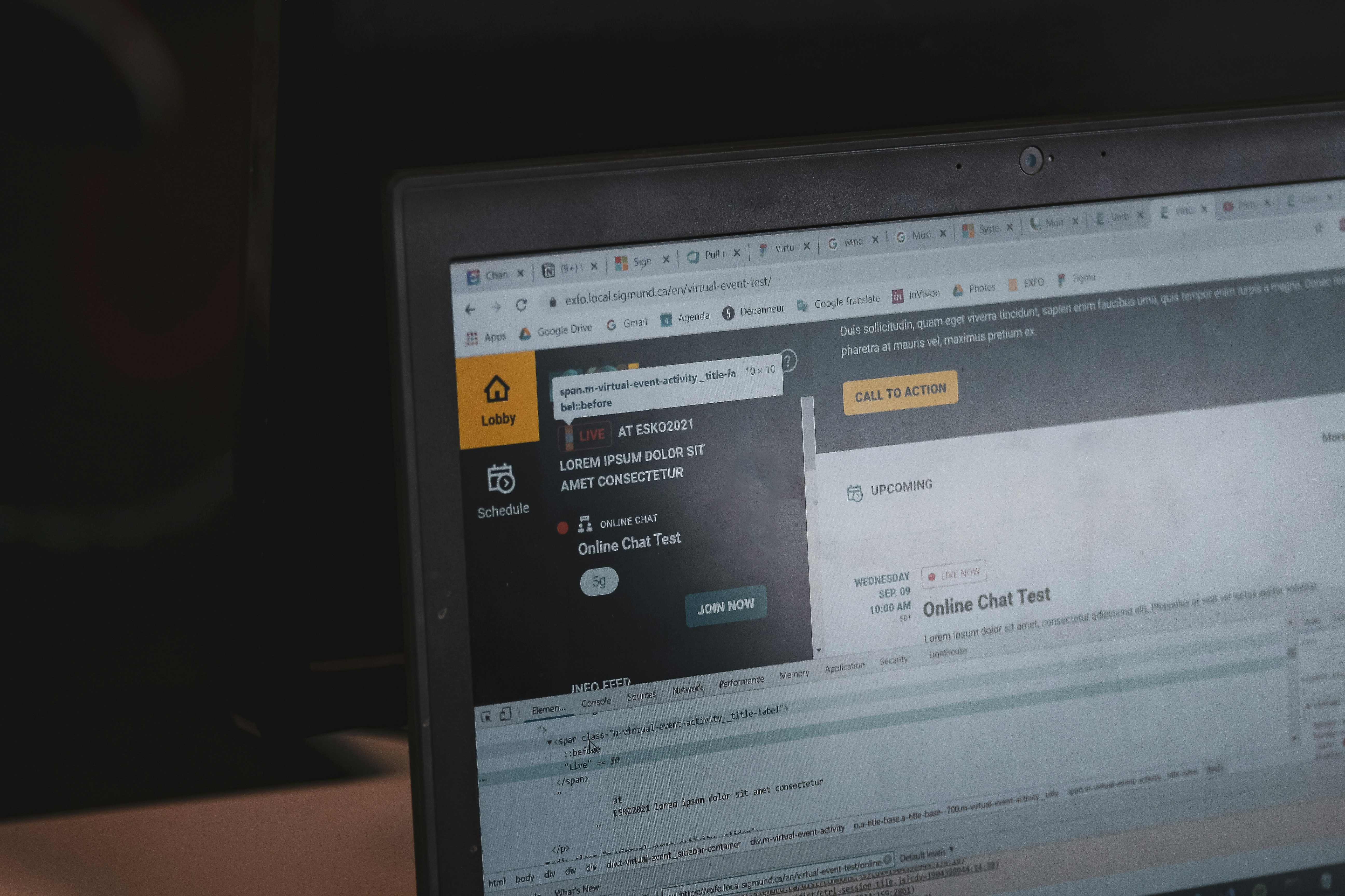 Création Applications Web sur mesure